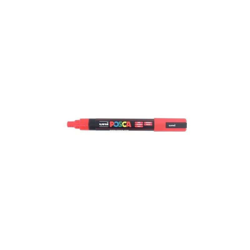 Achetez Marqueur pointe moyenne conique rouge PC5M R POSCA UNIBALL pas cher sur Ma Rentrée Scolaire