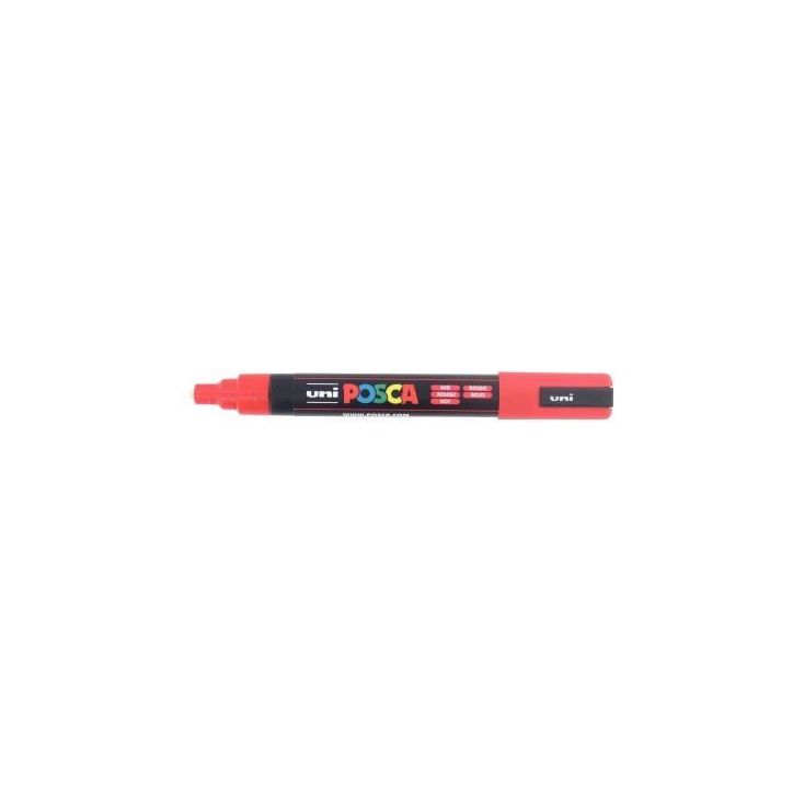 Marqueur pointe moyenne conique rouge PC5M R POSCA UNIBALL