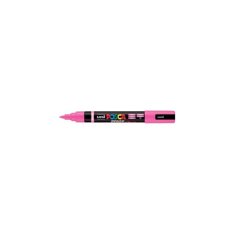 Achetez Marqueur Posca pointe moyenne Brush rose clair PC5BR RE POSCA UNIBALL pas cher sur Ma Rentrî.