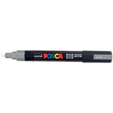 Achetez Marqueur pointe moyenne conique argent PC5M AR POSCA UNIBALL pas cher sur Ma Rentrée Scolai..