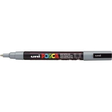 Achetez Marqueur Posca pointe fine conique gris PC3M G POSCA UNIBALL pas cher sur Ma Rentrée Scolai..