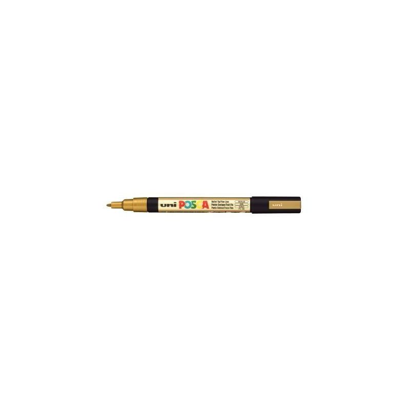 Achetez Marqueur pointe fine conique or PC3M OR POSCA UNIBALL pas cher sur Ma Rentrée Scolaire Achetez Marqueur pointe fine conique or PC3M OR POSCA UNIBALL pas cher sur Ma Rentrée Scolaire