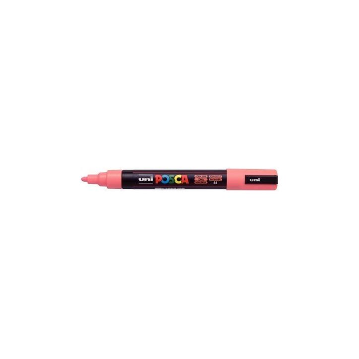 Marqueur pointe moyenne conique corail PC5M C POSCA UNIBALL