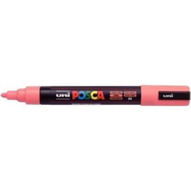 Achetez Marqueur pointe moyenne conique corail PC5M C POSCA UNIBALL pas cher sur Ma Rentrée Scolair..