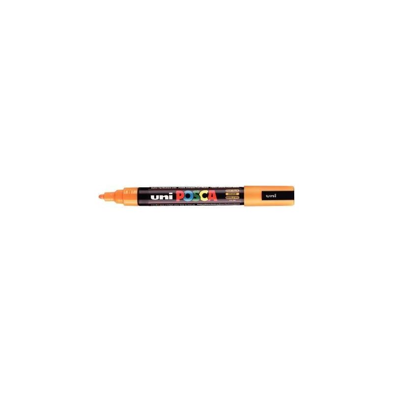 Achetez Marqueur pointe moyenne conique orange PC5M O POSCA UNIBALL pas cher sur Ma Rentrée Scolair..