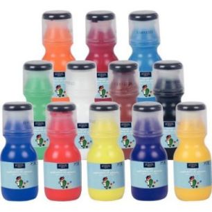 Achetez Assortiment de 12 applicateurs de gouache liquide SPOTY 70ml, couleurs assorties 188374 SPOT..