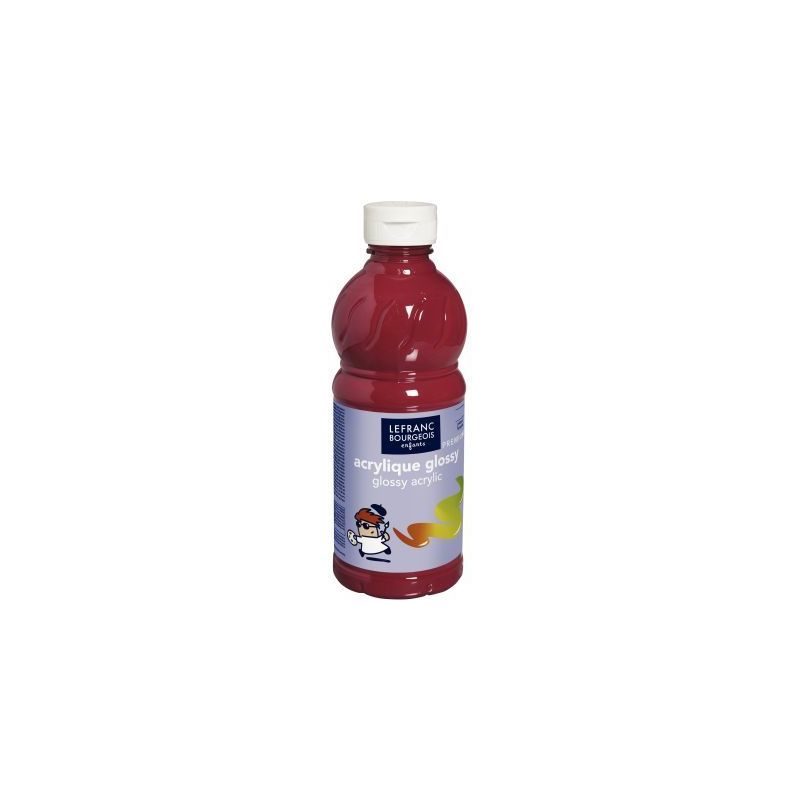 Achetez Flacon 500ml d'acrylique Glossy Lefranc Bourgeois, magenta 188296 COLOR AND  LEFRANC & BOURG..
