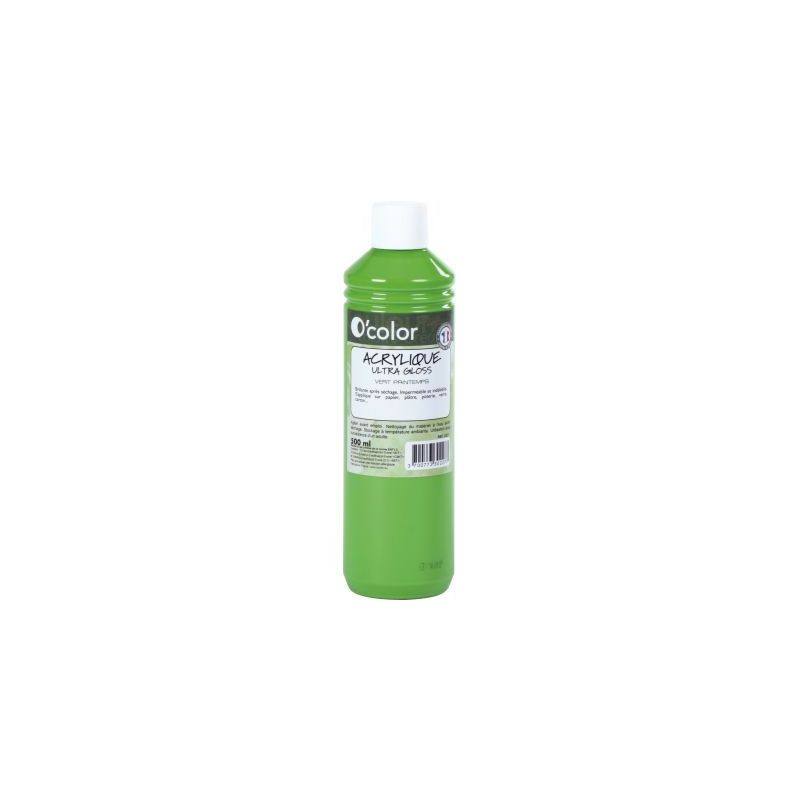 Achetez Flacon 500ml de peinture acrylique O'COLOR, vert printemps 0227 O'COLOR pas cher sur Ma Rent.. Achetez Flacon 500ml de peinture acrylique O'COLOR, vert printemps 0227 O'COLOR pas cher sur Ma Rent..