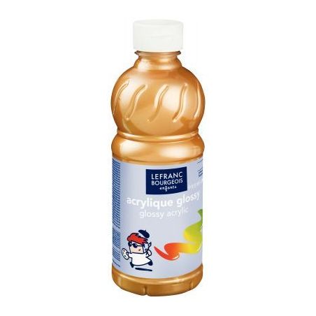 Achetez Flacon 500ml d'acrylique Glossy Lefranc Bourgeois, or 188368 COLOR AND  LEFRANC & BOURGEOIS ..