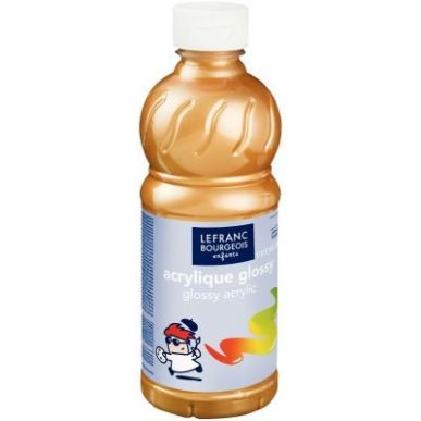 Achetez Flacon 500ml d'acrylique Glossy Lefranc Bourgeois, or 188368 COLOR AND  LEFRANC & BOURGEOIS ..