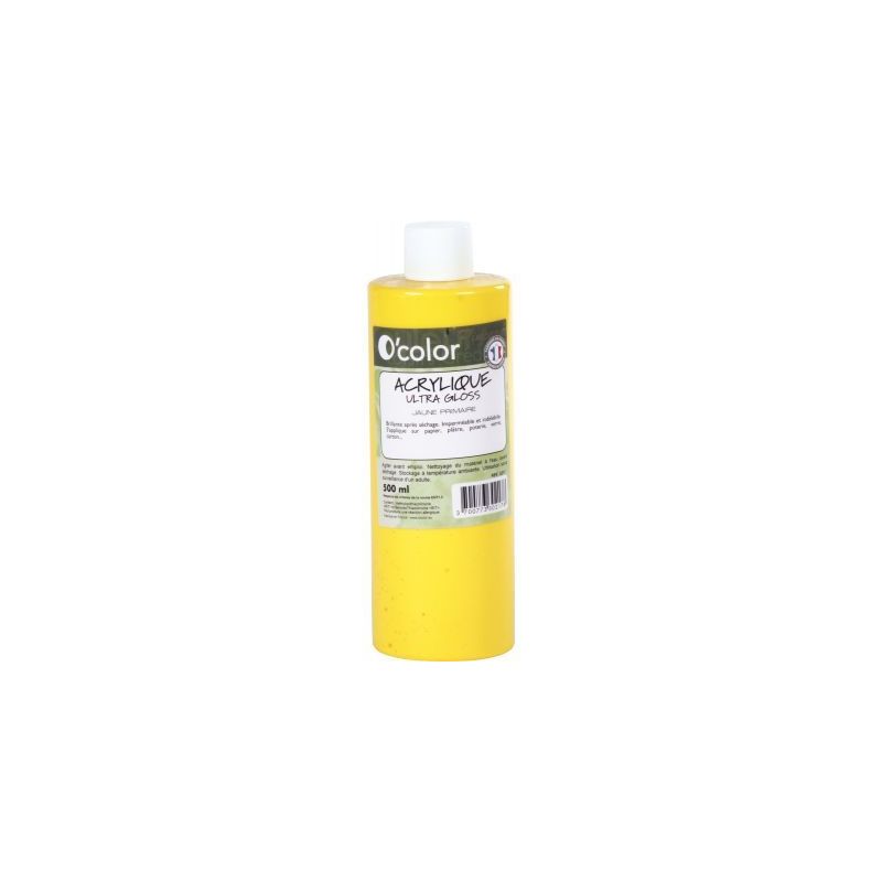 Achetez Flacon 500ml de peinture acrylique O'COLOR, jaune ACR500PETJP_00/28527 O'COLOR pas cher sur .. Achetez Flacon 500ml de peinture acrylique O'COLOR, jaune ACR500PETJP_00/28527 O'COLOR pas cher sur ..