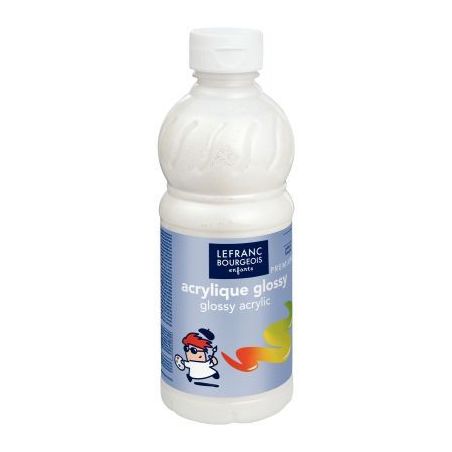 Achetez Flacon 500ml de vernis acrylique Glossy Lefranc Bourgeois, finition pailletée 188150 COLOR ..