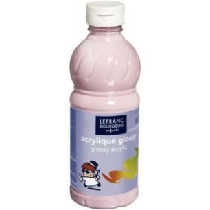 Achetez Flacon 500ml d'acrylique Glossy Lefranc Bourgeois, rose bonbon 188145 COLOR AND LEFRANC & B..