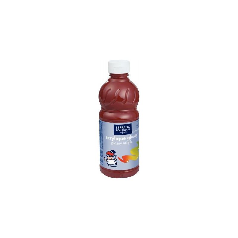 Achetez Flacon 500ml d'acrylique Glossy Lefranc Bourgeois, terre de sienne brûlée 188304 COLOR AND.. Achetez Flacon 500ml d'acrylique Glossy Lefranc Bourgeois, terre de sienne brûlée 188304 COLOR AND..