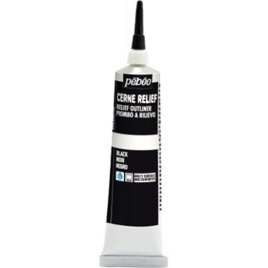 Achetez Tube à canule cerne relief 37 ml  noir 390037 PEBEO pas cher sur Ma Rentrée Scolaire