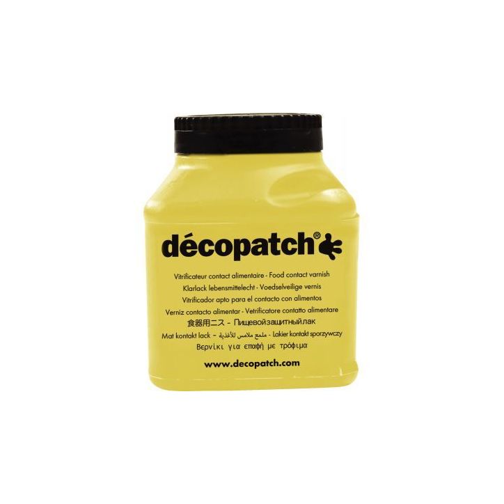 Pot de 180ml de vernis contact alimentaire VAAL180AC DECOPATCH