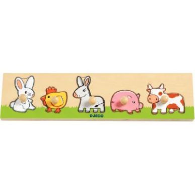 Achetez Encastrement 5 gros boutons, Farm'n'co DJ01116 DJECO pas cher sur Ma Rentrée Scolaire