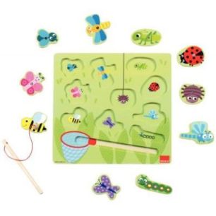 Encastrement en bois 10 pièces, la chasse aux insectes 53134 GOULA