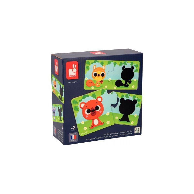 Achetez Boite de 12 puzzles duo, les ombres J02701 JANOD pas cher sur Ma Rentrée Scolaire Achetez Boite de 12 puzzles duo, les ombres J02701 JANOD pas cher sur Ma Rentrée Scolaire