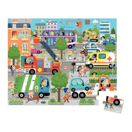 Achetez Puzzle 36 pièces la ville J02644 pas cher sur Ma Rentrée Scolaire