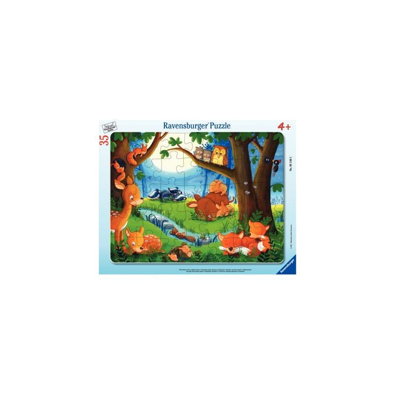 Achetez Puzzle à cadre 35 pièces, les animaux de la forêt 00005146 RAVENSBURGER pas cher sur Ma R..
