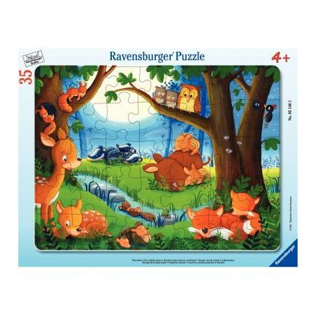 Achetez Puzzle à cadre 35 pièces, les animaux de la forêt 00005146 RAVENSBURGER pas cher sur Ma R..