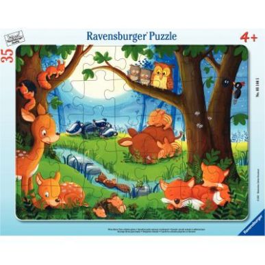 Achetez Puzzle à cadre 35 pièces, les animaux de la forêt 00005146 RAVENSBURGER pas cher sur Ma R..