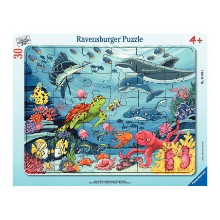 Achetez Puzzle à  cadre de 30 pièces, au fond de la mer 00005566 RAVENSBURGER pas cher sur Ma Ren..