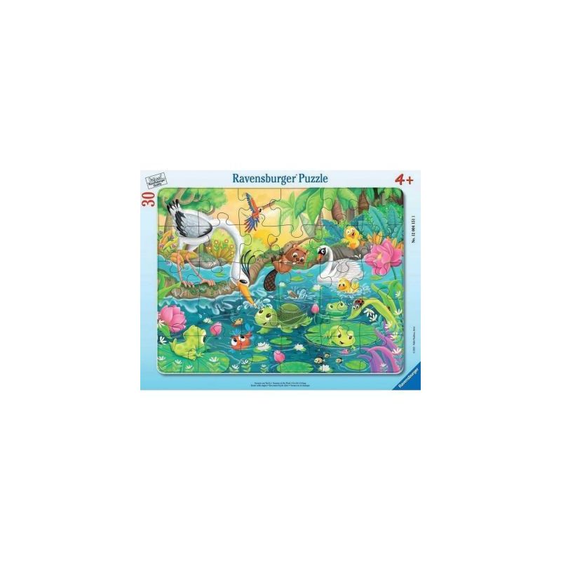 Achetez Puzzle à cadre de 30 pièces, un été à l'étang 12004151 RAVENSBURGER pas cher sur Ma Re..
