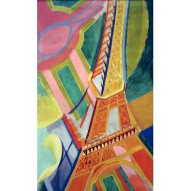 Achetez Puzzle en bois d'environ 100 pièces, LA TOUR EIFFEL de Robert DELAUNAY K276-100 PUZZLE MIC ..