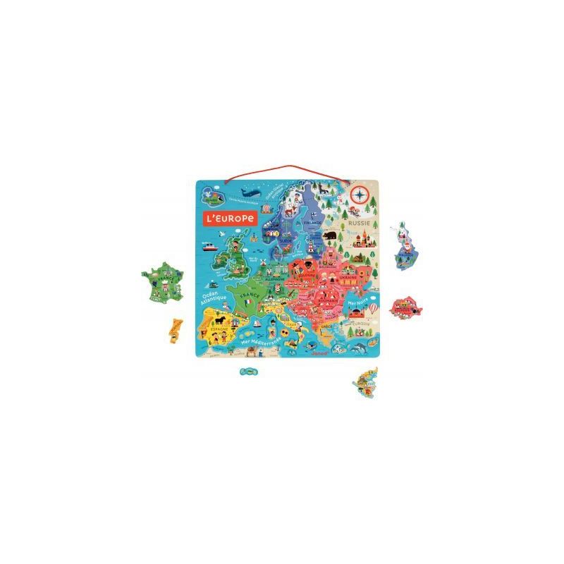 Achetez Puzzle magnétique 40 pièces, l'Europe J05476 JANOD pas cher sur Ma Rentrée Scolaire Achetez Puzzle magnétique 40 pièces, l'Europe J05476 JANOD pas cher sur Ma Rentrée Scolaire