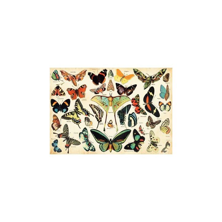 Puzzle en bois d'environ 100 pièces, les papillons K1227-100 PUZZLE MIC