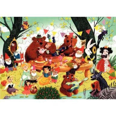 Achetez Puzzle en bois d'environ 50 pièces, il était une fois K067-50 pas cher sur Ma Rentrée Sco..