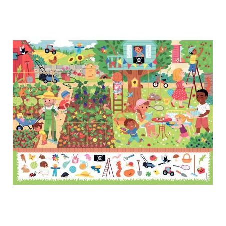 Achetez Puzzle cherche et trouve 60 pièces, au jardin 00086153 RAVENSBURGER pas cher sur Ma Rentré..