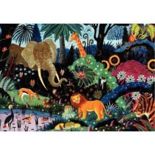 Achetez Puzzle en bois d'environ 50 pièces, nuit dans la jungle K065-50 PUZZLE MIC pas cher sur Ma ..