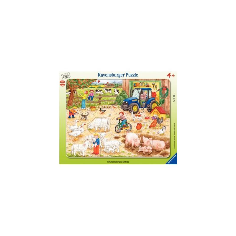Achetez Puzzle à cadre 40 pièces, la ferme 00006332 RAVENSBURGER pas cher sur Ma Rentrée Scolaire Achetez Puzzle à cadre 40 pièces, la ferme 00006332 RAVENSBURGER pas cher sur Ma Rentrée Scolaire
