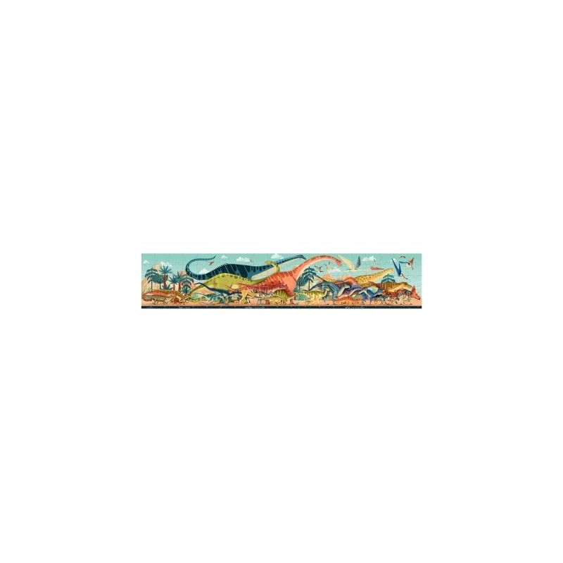 Achetez Puzzle panoramique 100 pièces, les dinosaures J05831 JANOD pas cher sur Ma Rentrée Scolair..