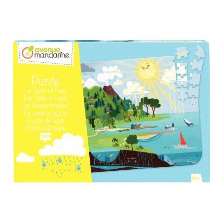 Achetez Puzzle 150 pièces, le cycle de l'eau PU025C AVENUE MAN CLAIREFONTAINE pas cher sur Ma Rentr..