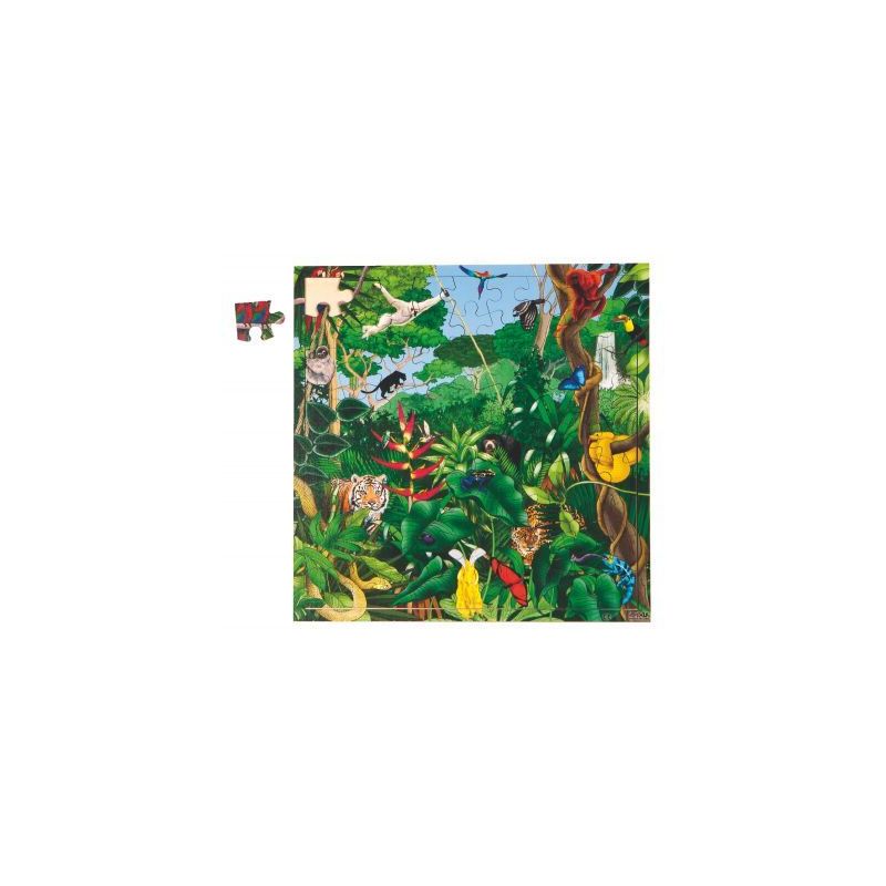 Achetez Puzzle de 81 pièces en bois, la forêt tropicale 2203501 pas cher sur Ma Rentrée Scolaire Achetez Puzzle de 81 pièces en bois, la forêt tropicale 2203501 pas cher sur Ma Rentrée Scolaire
