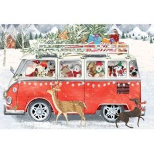 Achetez Puzzle en bois d'environ 50 pièces, Van de Noël K1308-50 PUZZLE MIC pas cher sur Ma Rentrî.