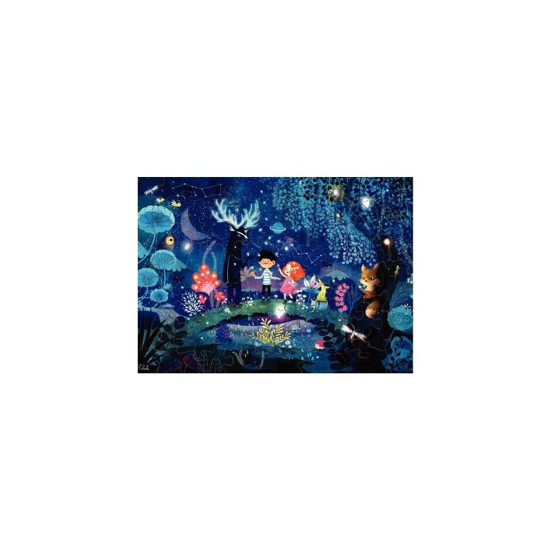 Achetez Puzzle en bois denviron 50 pièces, escapade nocturne K828-50 PUZZLE MIC pas cher sur Ma ...