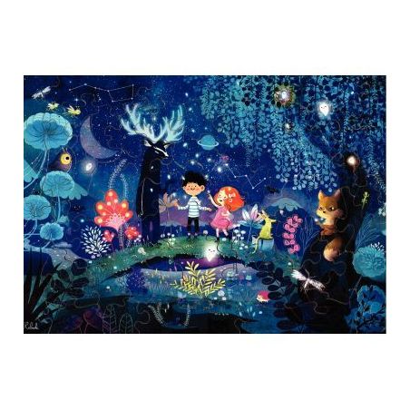 Achetez Puzzle en bois denviron 50 pièces, escapade nocturne K828-50 PUZZLE MIC pas cher sur Ma ...