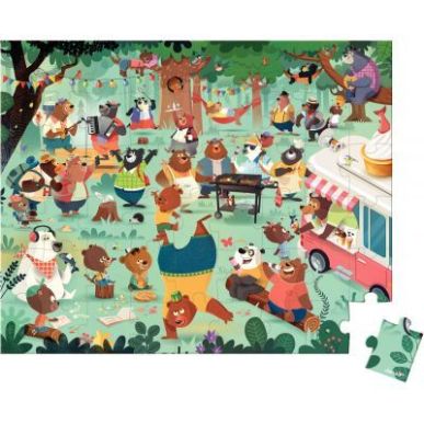 Achetez Puzzle 54 pièces, la cousinade des ours J02610 JANOD pas cher sur Ma Rentrée Scolaire