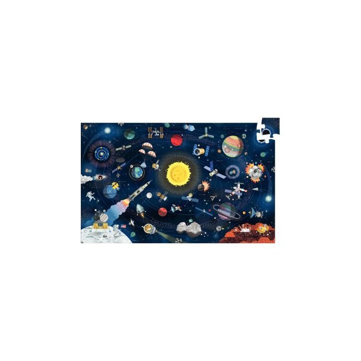Puzzle 200 pièces l'espace + livret DJ07413 DJECO