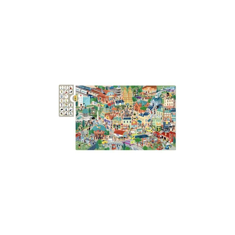Achetez Puzzle d'observation 104 pièces, la ville 18820 APLI pas cher sur Ma Rentrée Scolaire Achetez Puzzle d'observation 104 pièces, la ville 18820 APLI pas cher sur Ma Rentrée Scolaire