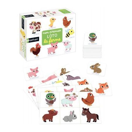 Achetez Mon premier loto la ferme 31152 NATHAN pas cher sur Ma Rentrée Scolaire