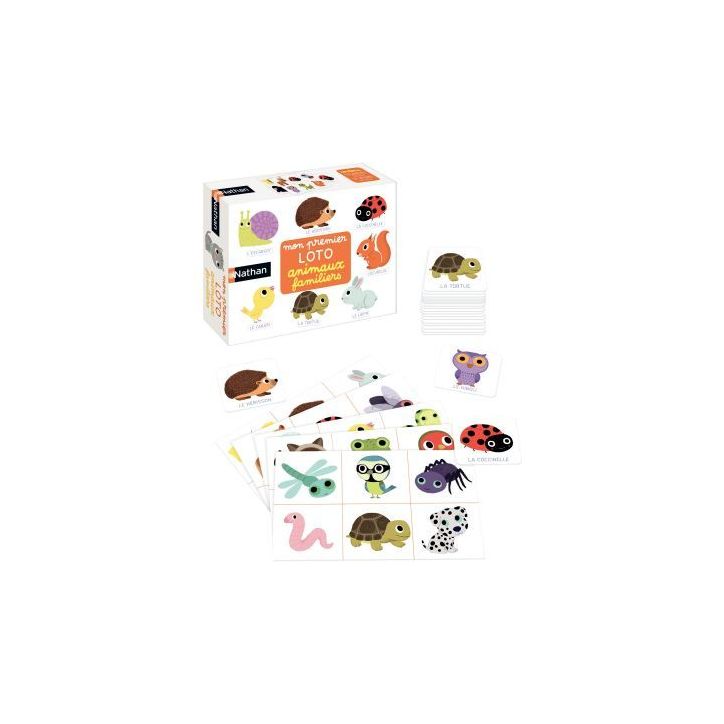 Mon premier loto des animaux familiers 31151 NATHAN