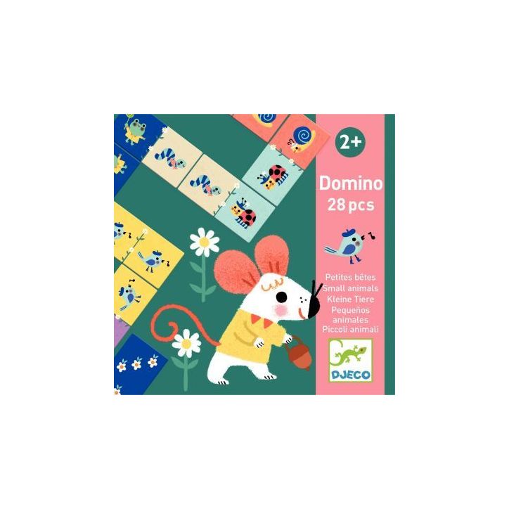 Domino petites bêtes DJ08255 DJECO