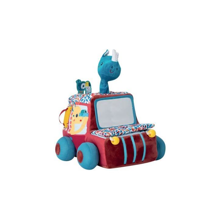Voiture d'activités safari Jack le lion LILLIPUTIENS 83579 LILLIPUTIENS