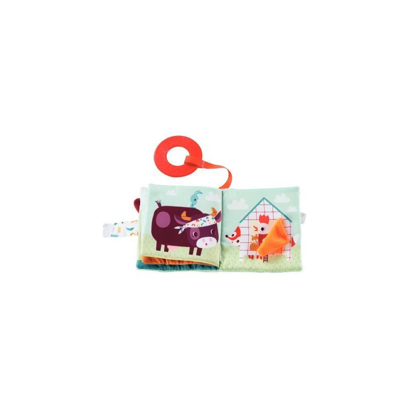 Achetez Imagier en tissu LILLIPUTIENS Rosalie la vache 83126 LILLIPUTIENS pas cher sur Ma Rentrée S..